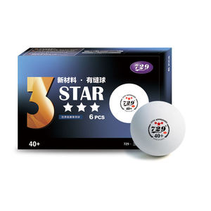40+ Three star ball ( 6pcs )